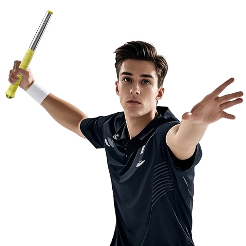 Badminton Forehand Backhand - Hochleistungs-Badminton-Schwungkorrektor 1 Stück Ball-Vorwärts- und Rückwärtsbewegungs-Trainingshilfe