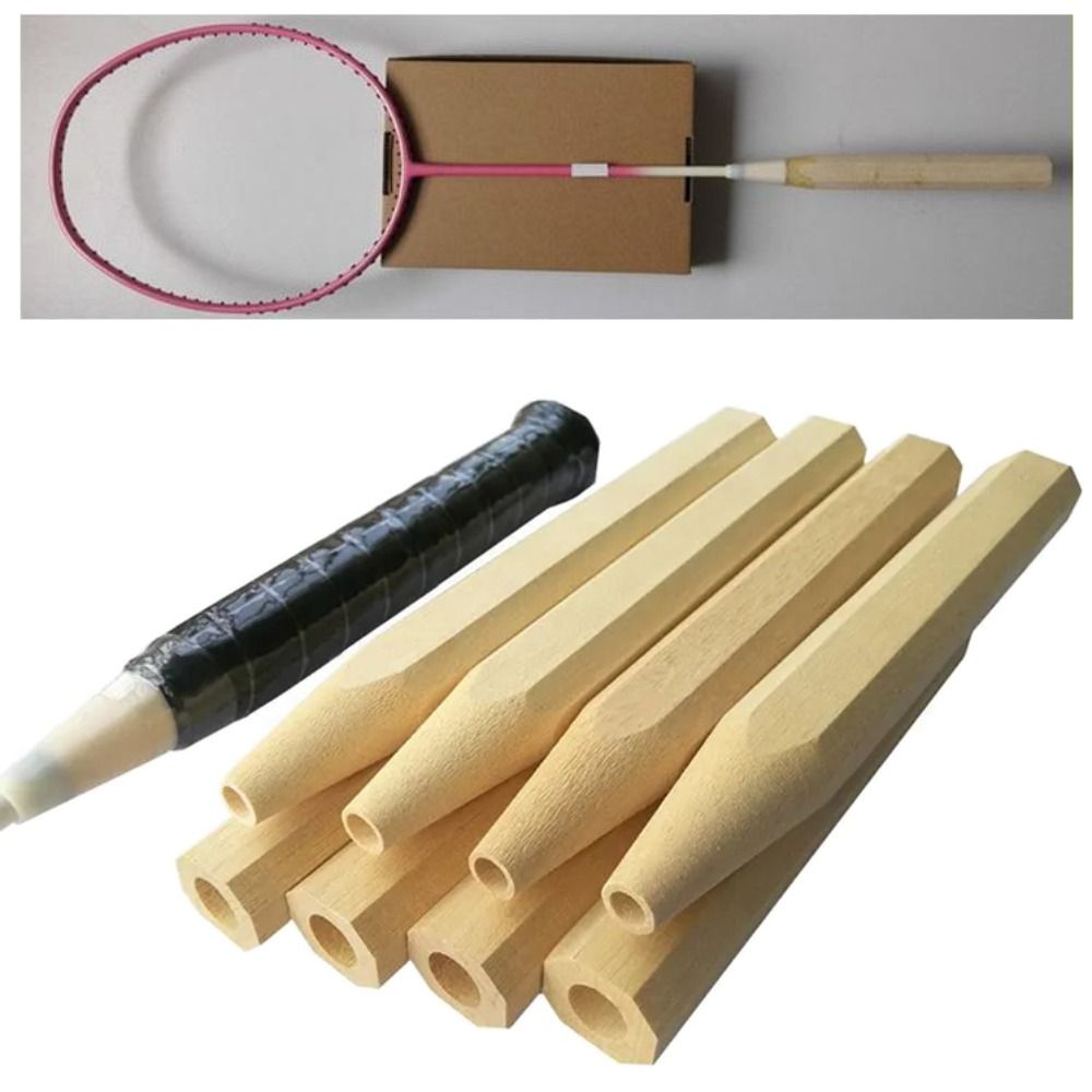 Badminton World - Kreativer Holz-Badmintonschläger-Griff: Reparatur- und Ersatzgriff für