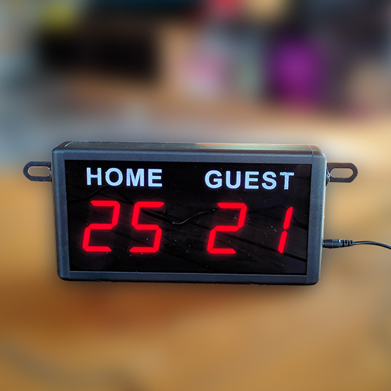 Badminton Score - 2,3-Zoll-LED-Bildschirm-Punktezähler des besten Herstellers für Billard-,