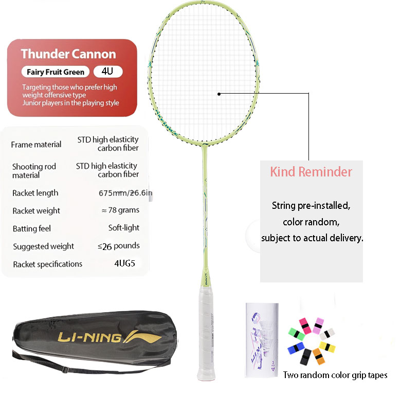 Li-Ning Thunder Mini Cannon Vo – Li Ning Racket Bewertung und Preis