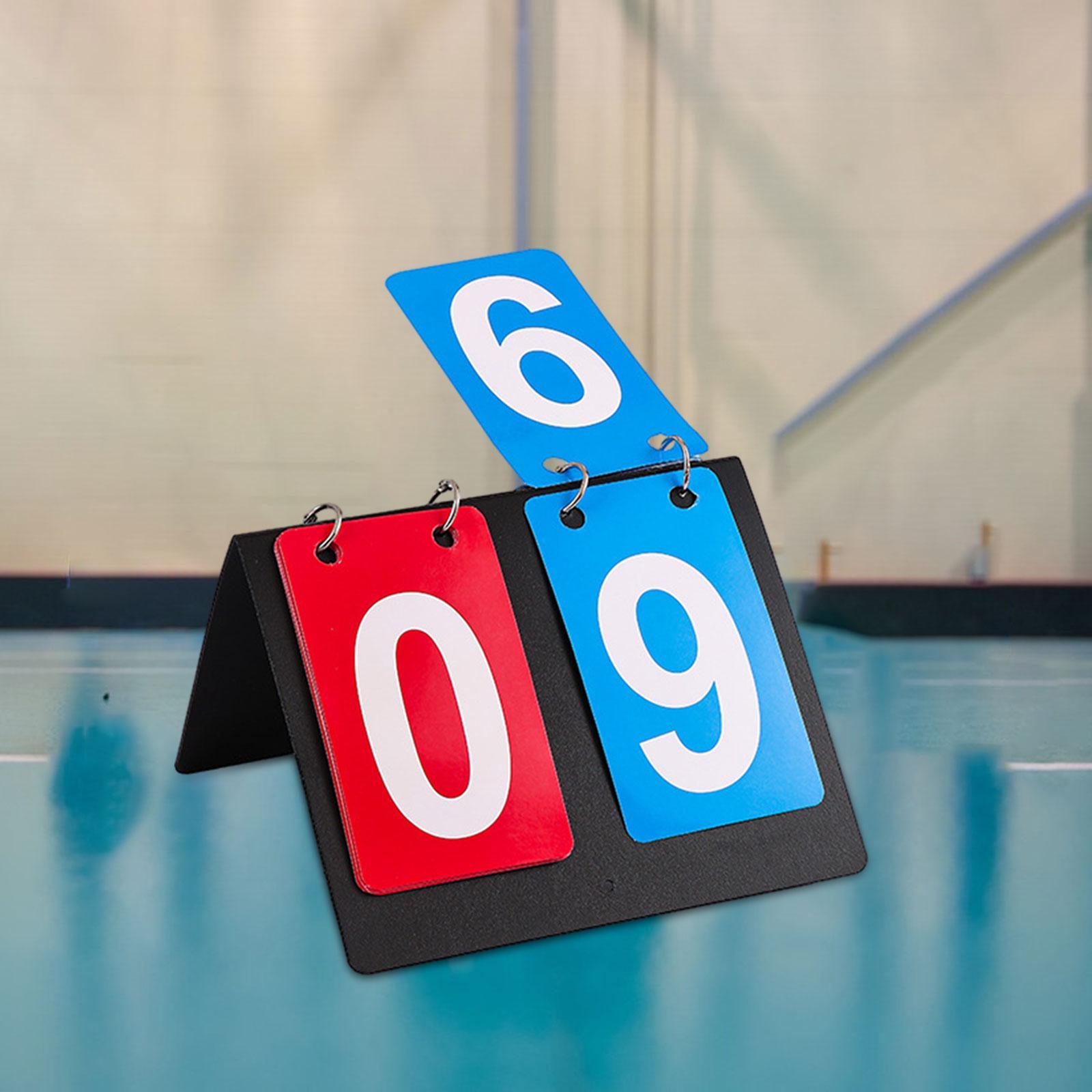 Sport-Anzeigetafel, Flip-Numme – Badminton Score Bewertung und Preis