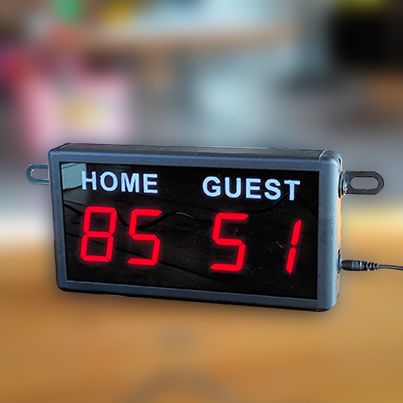 2,3-Zoll-LED-Bildschirm-Punkte – Badminton Score Bewertung und Preis