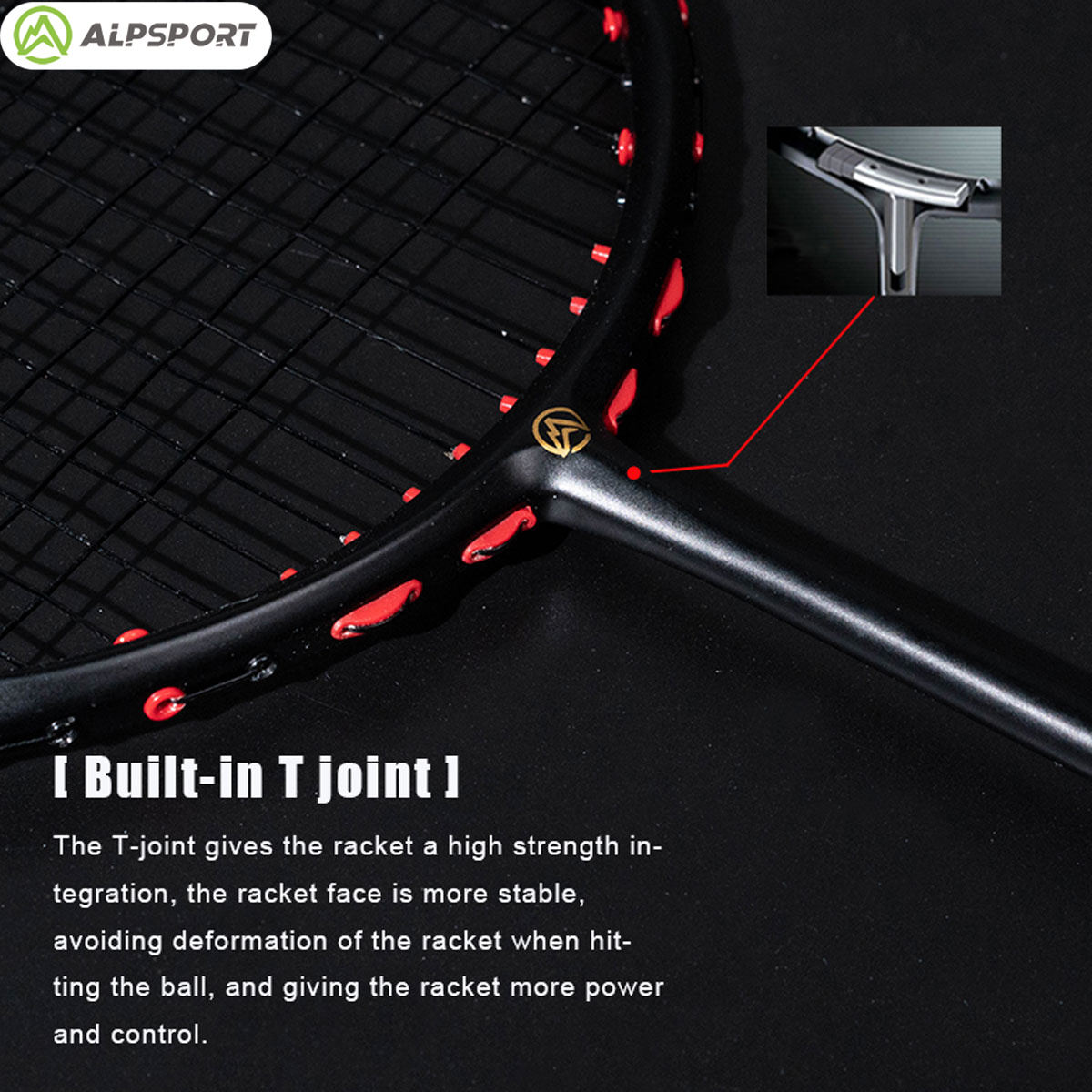 Alpsport MH-V5 5U 75g Gewellt  – Li Ning Racket Bewertung und Preis