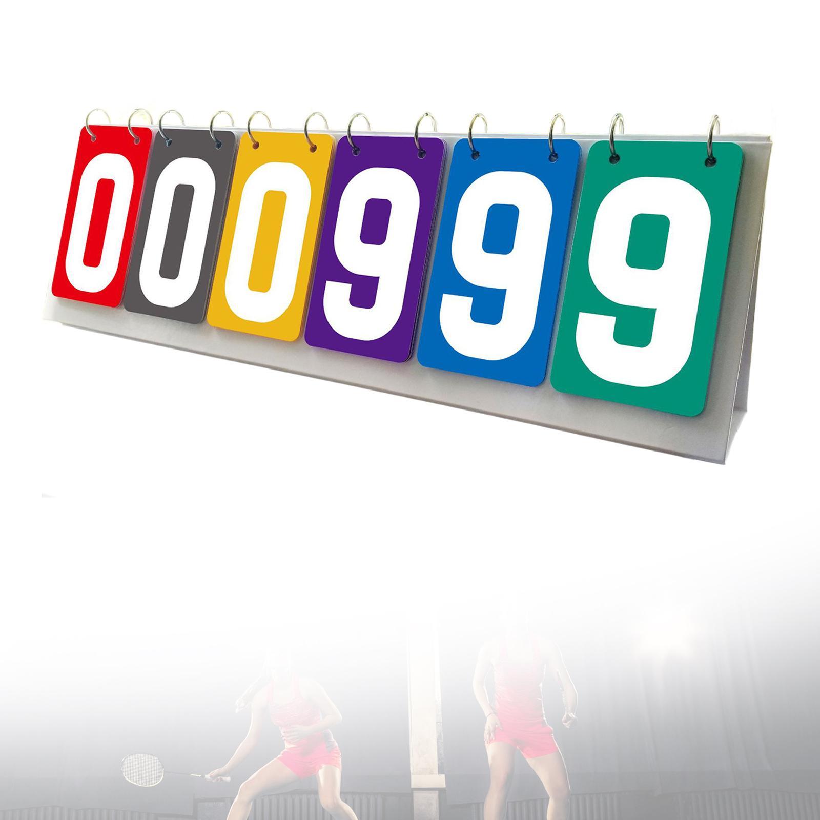 Anzeigetafel Score Flip Cards  – Badminton Score Bewertung und Preis